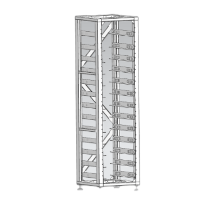 Deye High Voltage Battery 3U Rack
