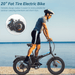 BAOLUJIE DZ2001 Electric Bike 15A