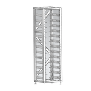 Deye High Voltage Battery 3U Rack
