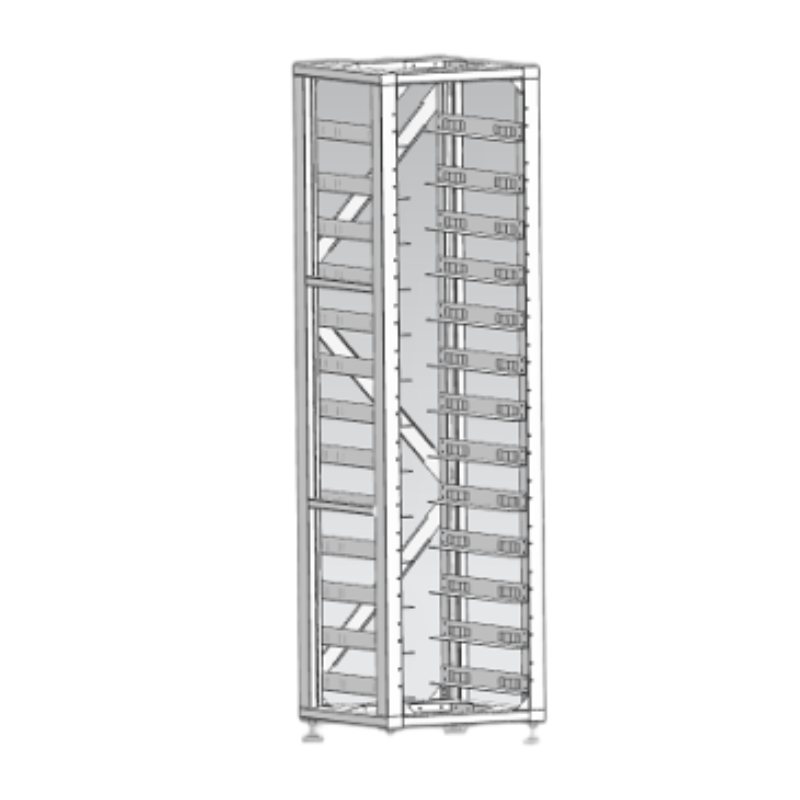 Deye High Voltage Battery 3U Rack