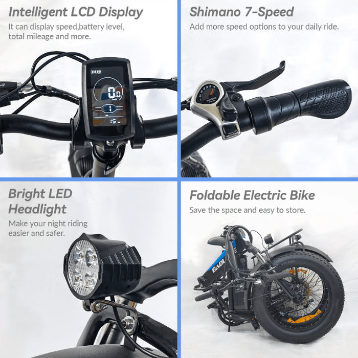 Electric bike DZ2001 20A - Solartastic