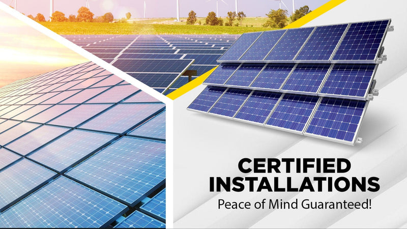 Certified Installations Peace of Mind Guaranteed!